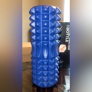 Blue Grid Foam Roller